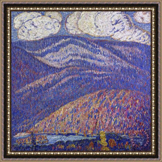 Marsden Hartley Hall of The Mountain King Framed Painting