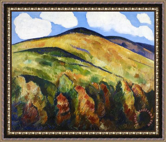 Marsden Hartley Mountains No. 22 Framed Print