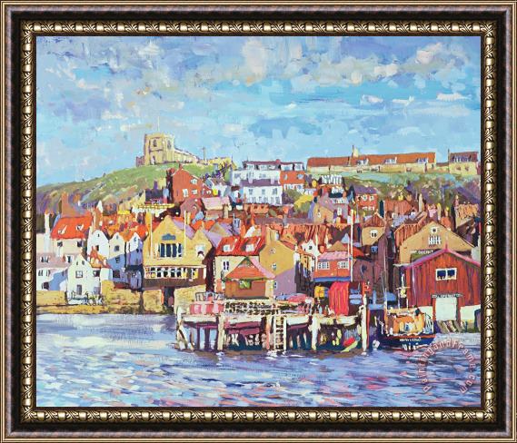 Martin Decent Whitby Framed Painting