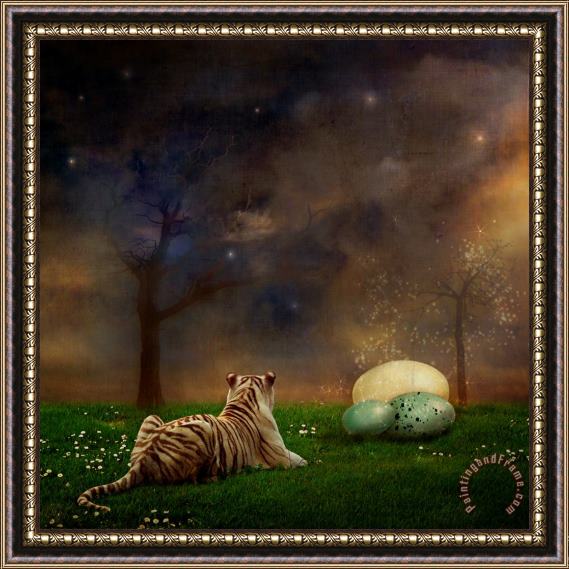 Martine Roch The magical of life Framed Painting