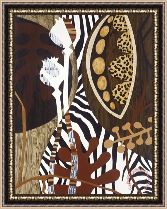 Mary Calkins Safari 1 Framed Print