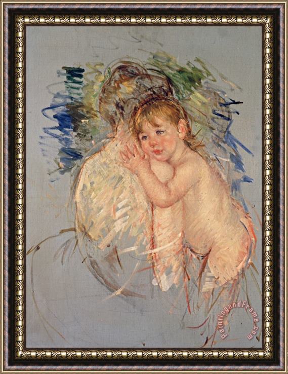 Mary Cassatt A Study for 'le Dos Nu' Framed Painting