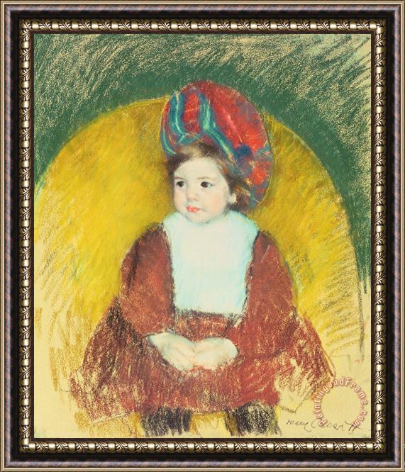 Mary Stevenson Cassatt Margot Framed Painting