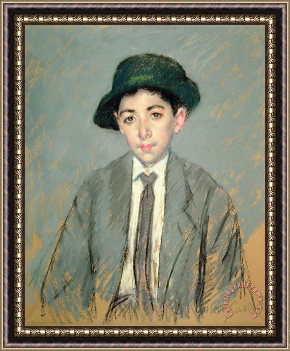 Mary Stevenson Cassatt Portrait of Charles Dikran Kelekian Framed Painting
