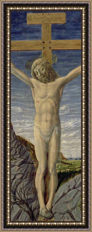 Master of the Barberini Panels Crucifixion Framed Print