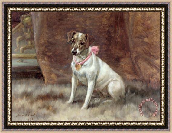 Maud Earl The Pink Bow Framed Painting
