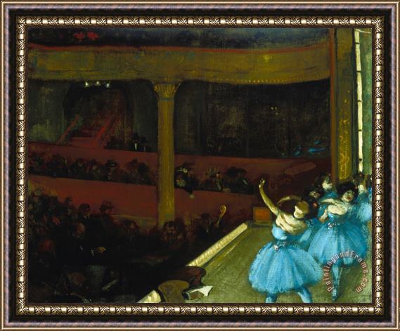 Maurice Sterne Entrance of The Ballet Framed Print