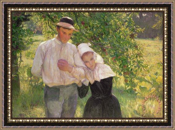 Max Kurzweil The Convalescent Framed Painting