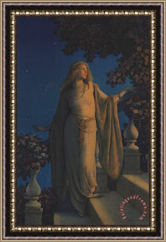 Maxfield Parrish Enchantment Framed Painting