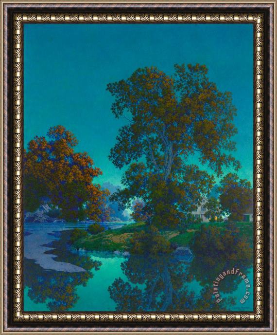 Maxfield Parrish Ottaquechee River, 1947 Framed Print