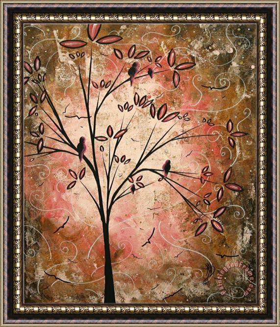 Megan Aroon Duncanson Birdy Couture Framed Painting