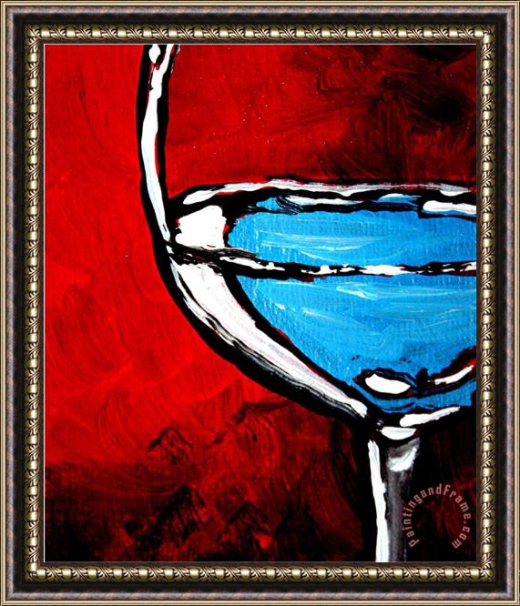 Megan Aroon Duncanson Fine Wine II Framed Painting