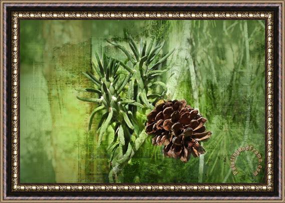 Michael Greenaway Conifer cone Framed Painting