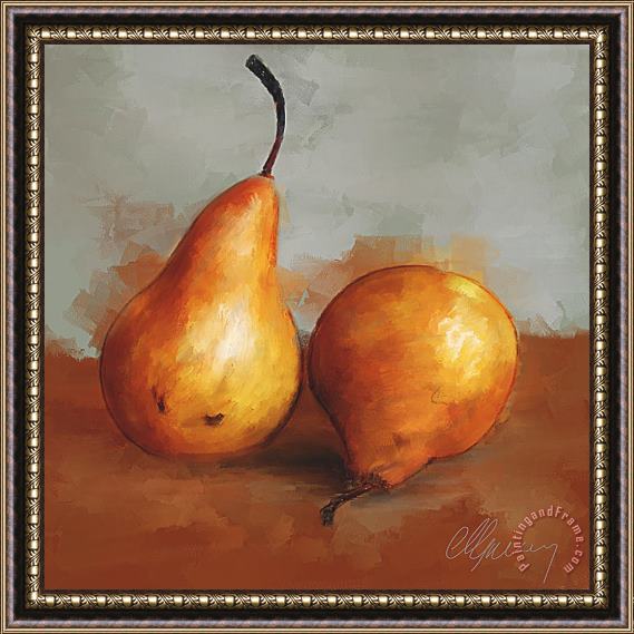 Michael Greenaway Pears Still Life Framed Print