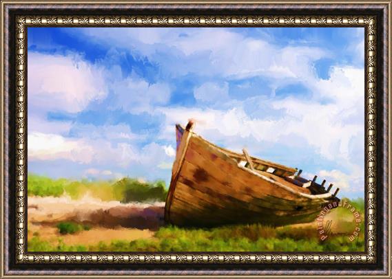 Michael Greenaway The Boat Framed Painting