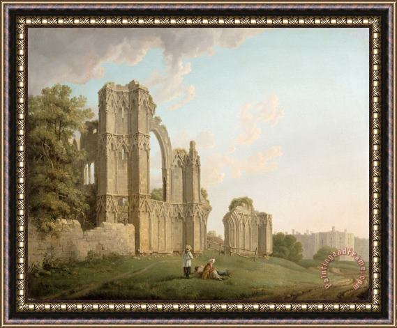 Michael Rooker St Mary's Abbey -York Framed Painting