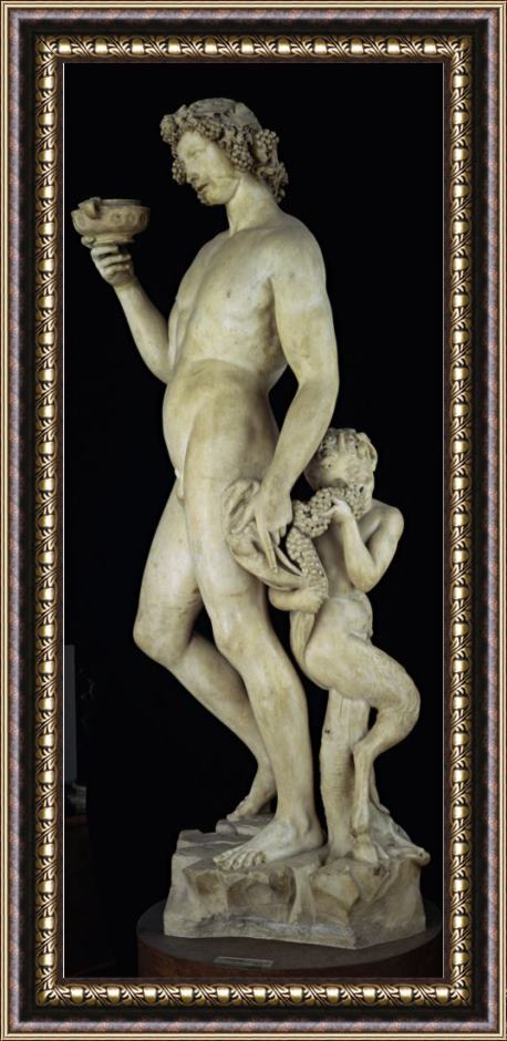 Michelangelo Buonarroti Bacchus Framed Print