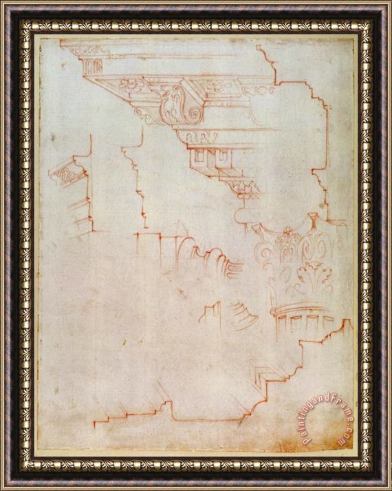 Michelangelo Buonarroti Inv 1859 6 25 560 2 R Framed Painting