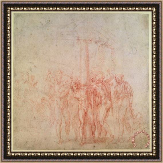 Michelangelo Buonarroti Inv 1895 6 15 500 R Framed Painting