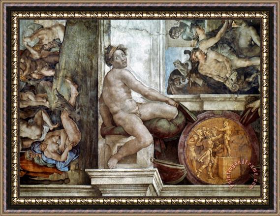 Michelangelo Buonarroti Michelangelo Michelangelo Idol Framed Print