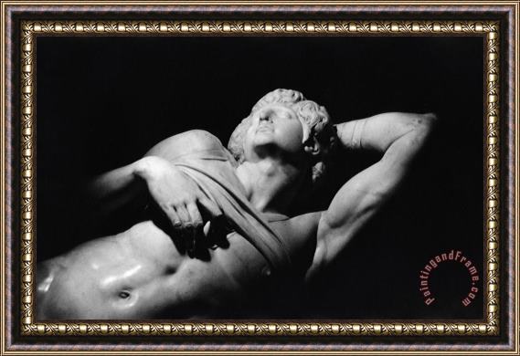 Michelangelo Buonarroti The Dying Slave Framed Painting