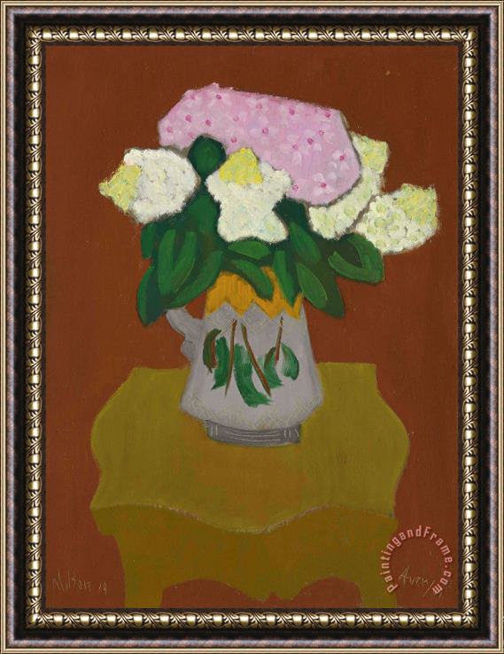 Milton Avery Bouquet, 1949 Framed Painting