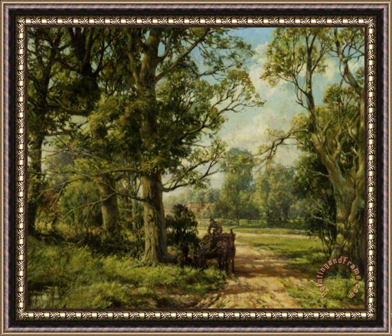 Montague Dawson Hampshire Lane Framed Painting