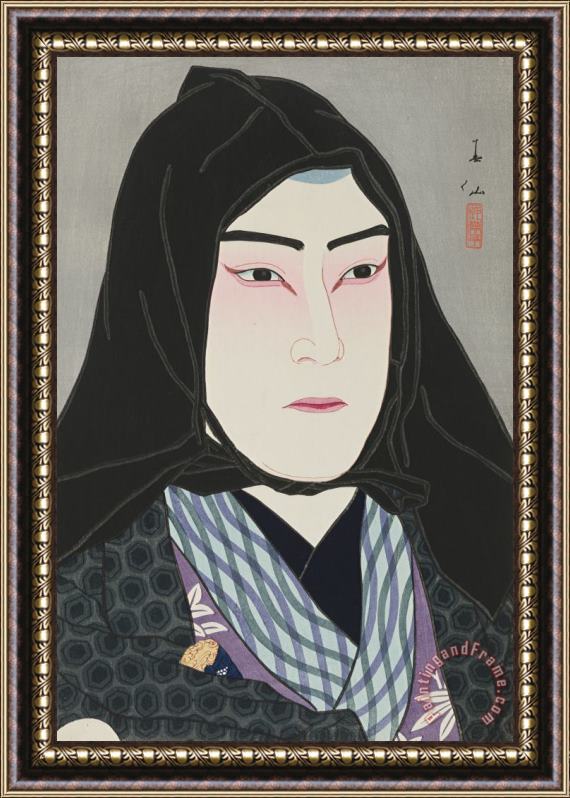 Natori Shunsen Nakamura Fukusuke IV As Soshichi Framed Print