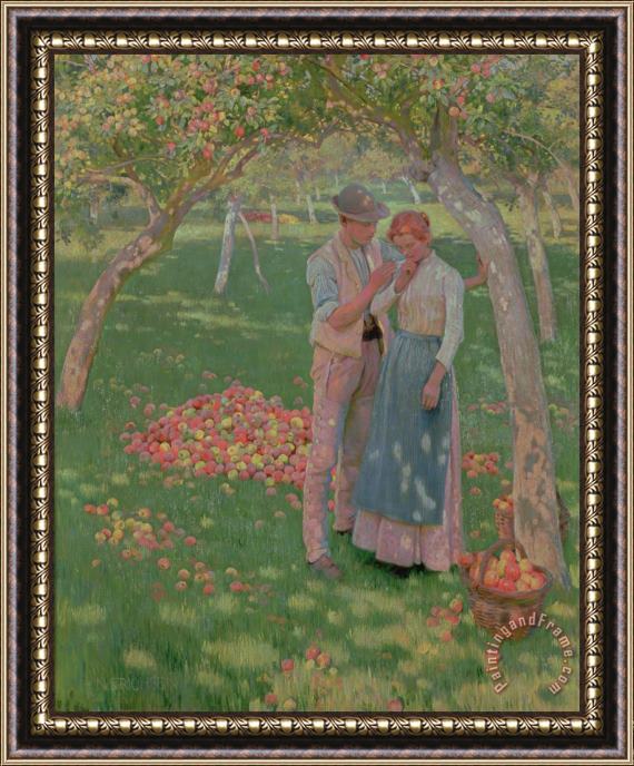 Nelly Erichsen The Orchard Framed Painting