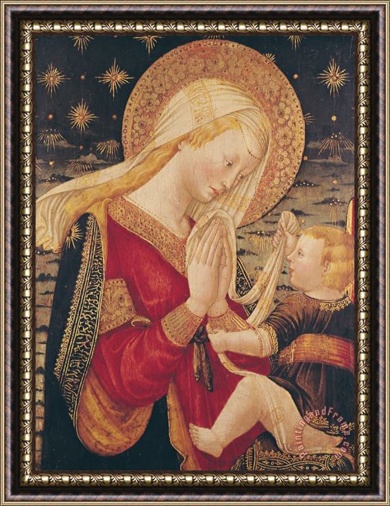 Neri di Bicci Virgin and Child Framed Print