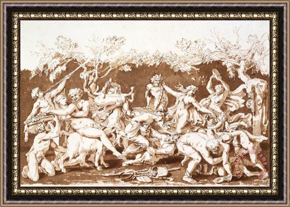 Nicolas Poussin Triumph of Pan Framed Print