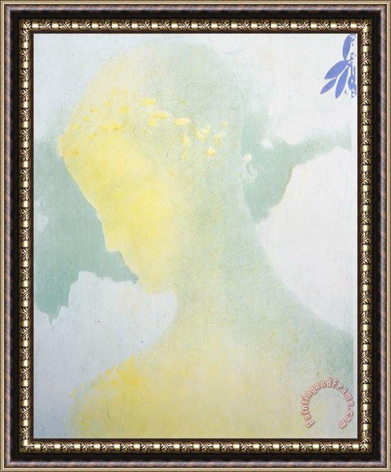 Odilon Redon Beatrice Framed Painting
