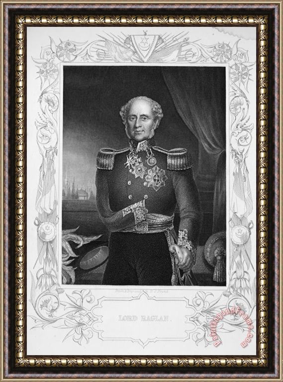 Others 1st Baron Of Raglan Framed Painting