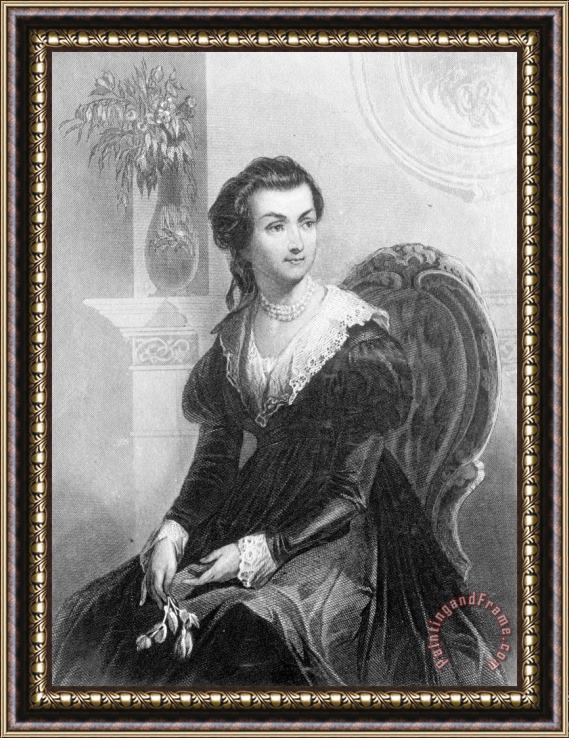 Others Abigail Adams (1744-1818) Framed Painting