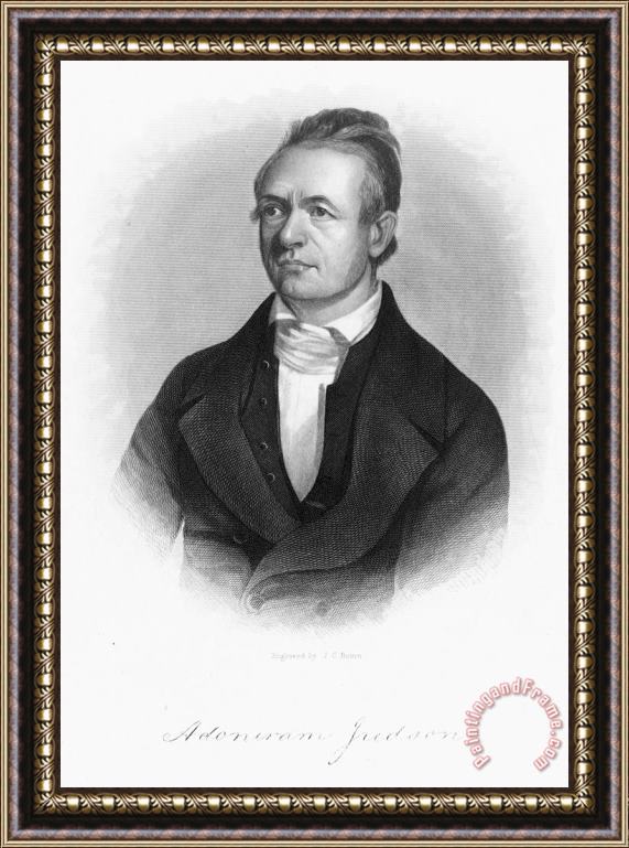Others Adoniram Judson (1788-1850) Framed Print