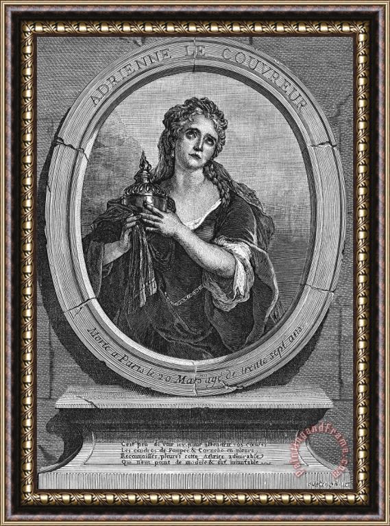 Others Adrienne Lecouvreur Framed Print