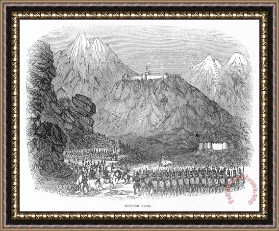 Others Afghan War, 1842 Framed Painting
