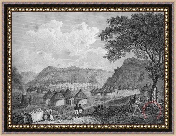 Others Africa: Kamalia, 1799 Framed Painting