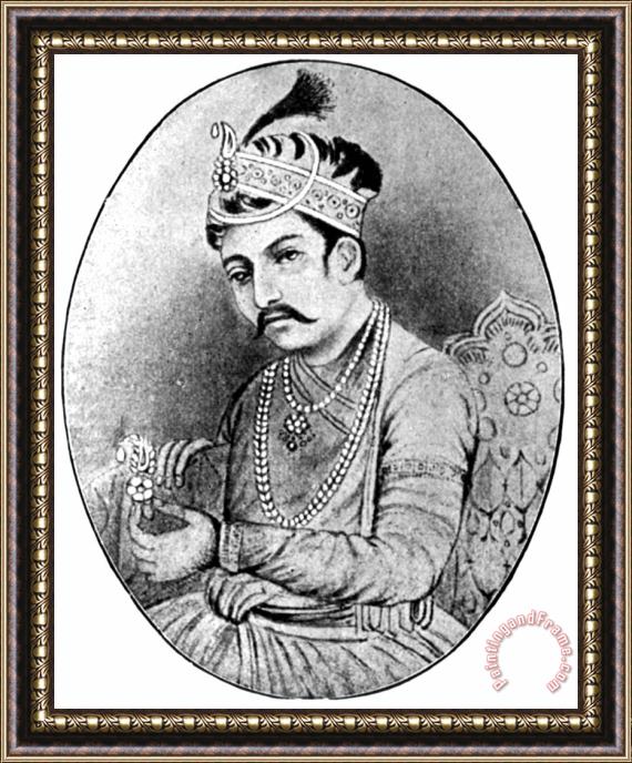 Others Akbar The Great (1542-1605) Framed Print