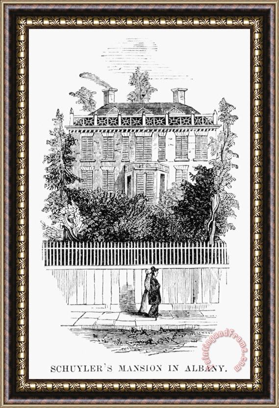 Others Albany: Schuyler Mansion Framed Print