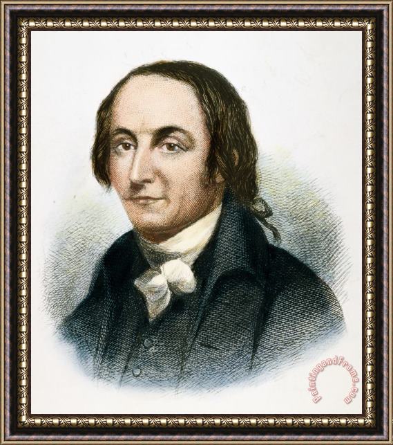 Others Albert Gallatin (1761-1849) Framed Painting