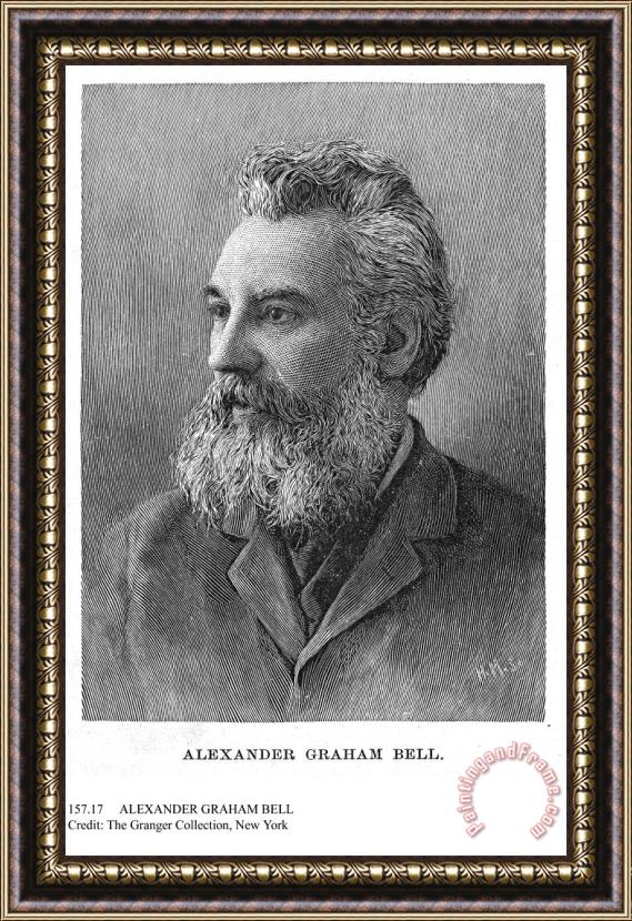 Others Alexander Graham Bell Framed Painting