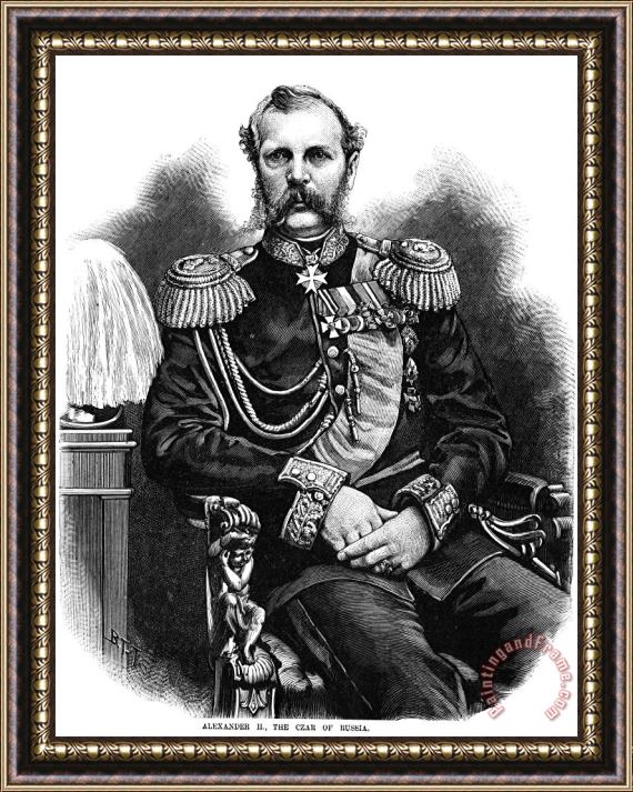 Others Alexander II (1818-1881) Framed Painting