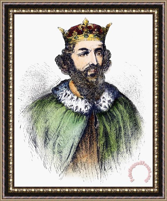 Others Alfred The Great (849-899) Framed Painting