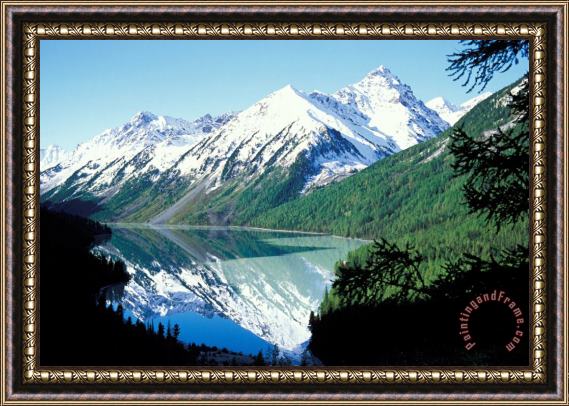 Others Altai Mountains Framed Painting