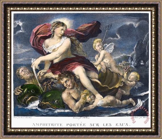 Others Amphitrite Framed Painting