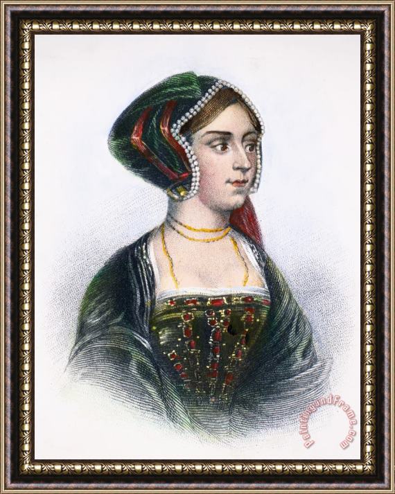 Others Anne Boleyn (1507-1536) Framed Painting