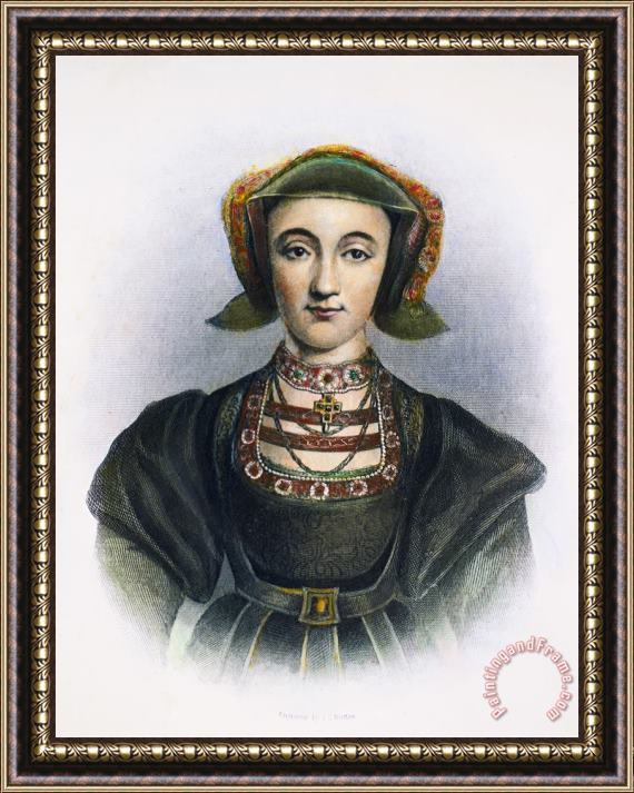 Others Anne Of Cleves (1515-1557) Framed Print