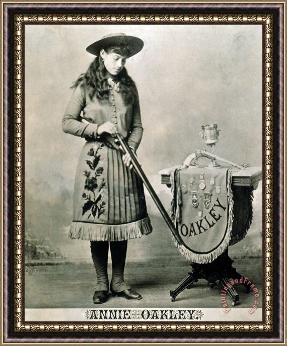 Others Annie Oakley (1860-1926) Framed Print