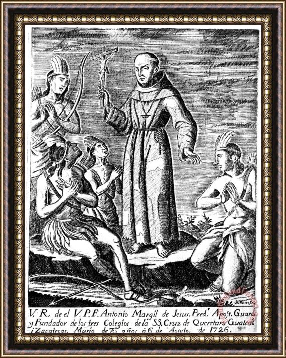 Others Antonio Margil (1657-1726) Framed Print
